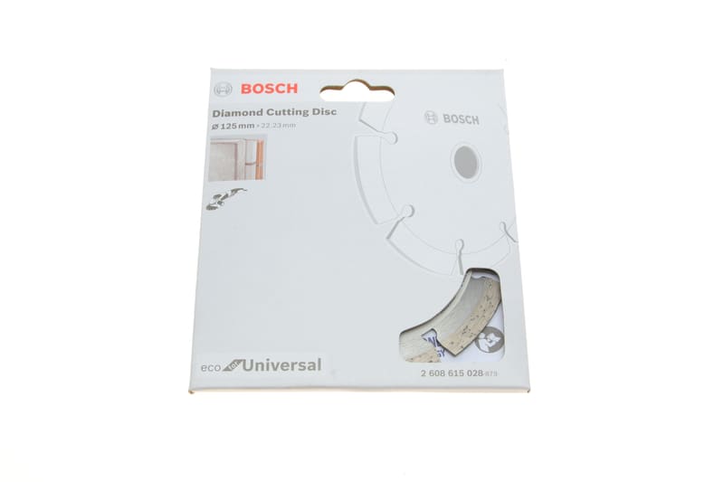 Круг отрезной 125x2x22,23 мм BOSCH