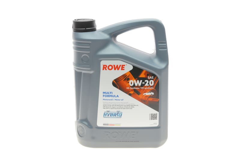 Олива 0W20 HIGHTEC MULTI FORMULA (5L) (MB 229.71/GM dexos D) (ACEA C5/C6) (API SP/SN PLUS) ROWE
