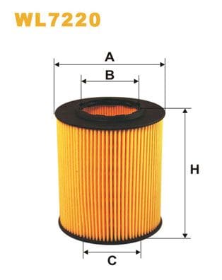 Фильтр масляный BMW 3 (E36/E46)/ 5 (E39/E60/E61)/ 7 (E38/E65/E66/E67) 2.0-3.0 91-08 (M50/M52/M54) WIX FILTERS