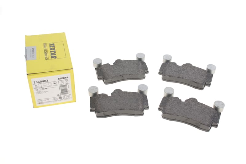 Колодки гальмівні (задні) Audi Q7/VW Touareg 2.5D-6.0D 02- (Brembo) TEXTAR