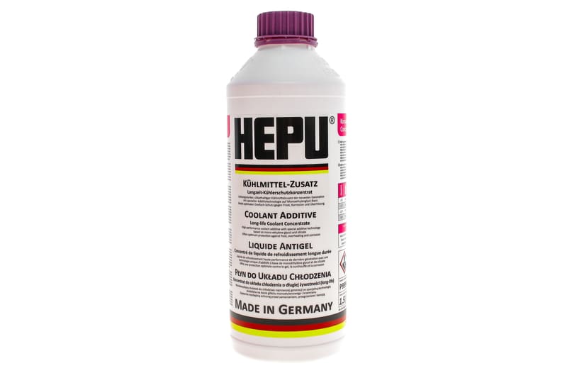 Антифриз (фіолетовий) G12 EVO (1.5L) (концентрат) HEPU