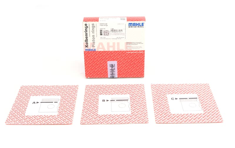 Кільця поршневі MB Sprinter OM642 (83.50mm/+0.5) (2-2-2) MAHLE
