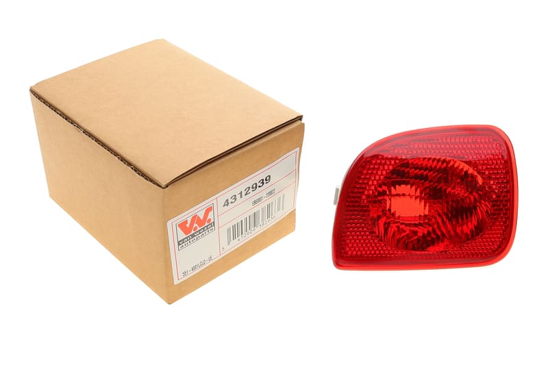 Фонарь задний противотуманный Renault Kangoo 08- (L) VAN WEZEL
