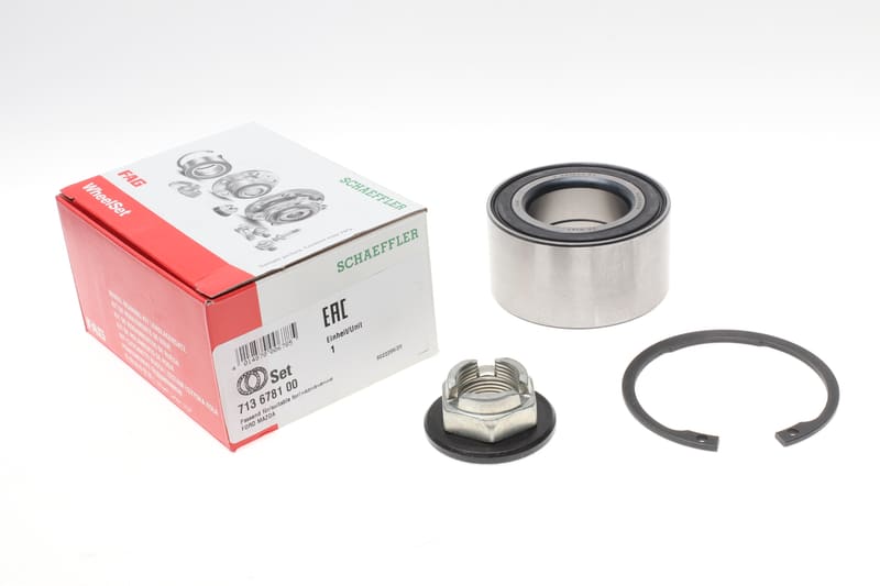 Подшипник ступицы (передней) Ford Fiesta -08 (+ABS) FAG