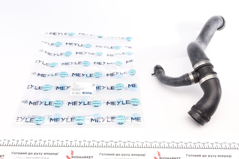 Патрубок системы охлаждения MB M-class (W164) 05-11 (снизу) MEYLE