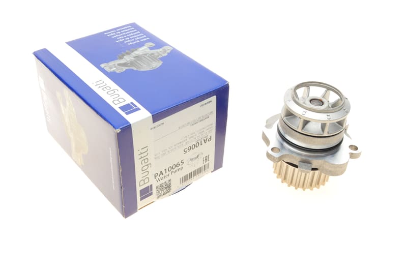 Помпа води Audi A3/A4/A6 2.0TFSI 04-13/Skoda Octavia 2.0RS 05-13/VW Golf 2.0R 07- (23z) (R/B) (8лоп) BUGATTI
