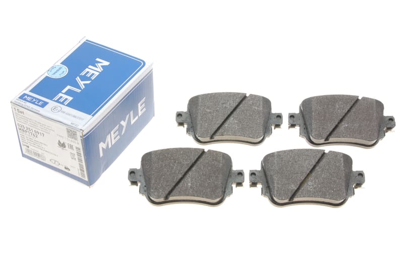 Колодки гальмівні (задні) Audi Q3/Skoda Octavia/Seat Leon/VW Golf/Sharan 12-/Passat B8/Caddy IV 14- MEYLE