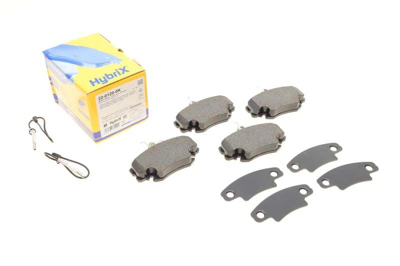 Колодки гальмівні (передні) Renault Clio 90-98/Symbol 00-/Megane 96-03/Peugeot 205 87-98 (+датчики) METELLI