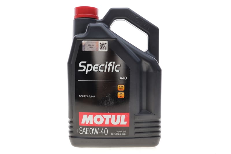 Масло 0W40 Specific A40 (5L) (Porsche A40) (ACEA A3/B4) (API SP) (112075) MOTUL