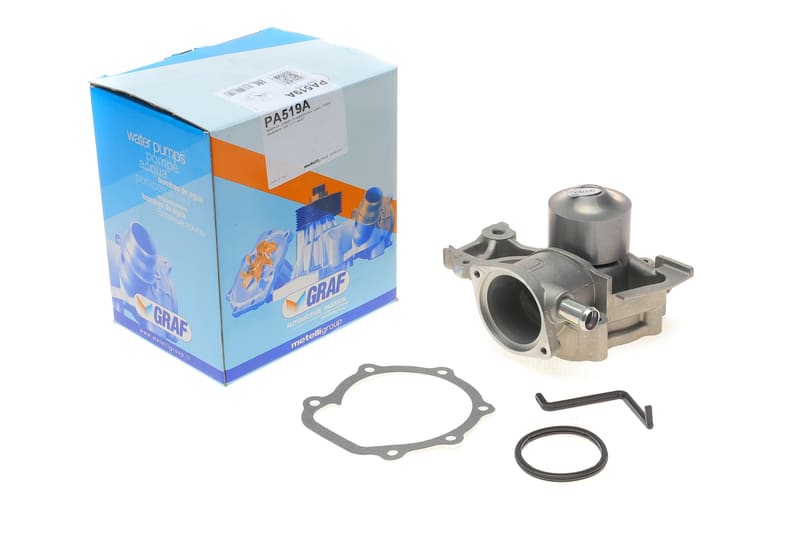 Помпа воды Subaru Forester/Impreza/Legacy/Outback 1.6-2.5AWD/1.6-2.0/2.2i 4WD 89-09 (B/B) (8 лоп) GRAF