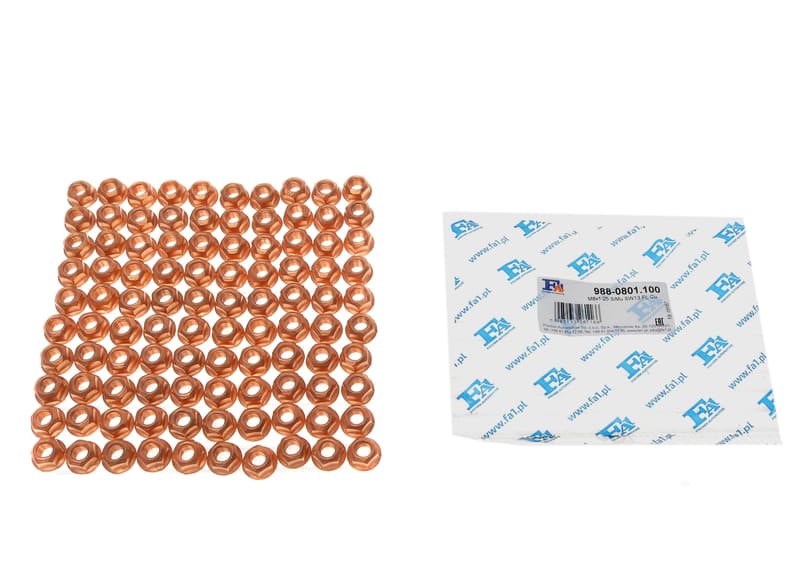 Гайка колектора випускного MB OM611/612/642/646/651 (M8x1.25mm) (к-кт 100шт) FA1