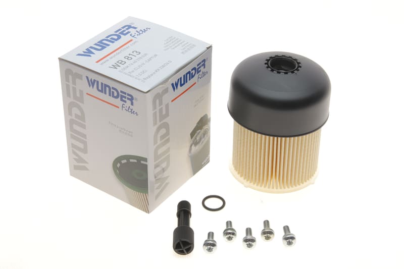 Фільтр паливний Renault Kangoo/Dokker/Duster/Logan 1.5dci 10- WUNDER FILTER
