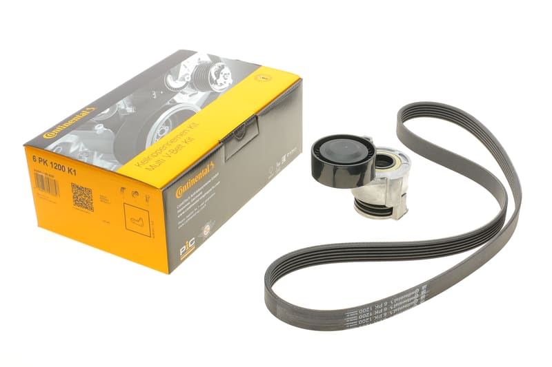 Комплект ременя генератора Renault Clio/Kangoo/Megane/Scenic 1.5dCi 01- (6PK1200) CONTINENTAL