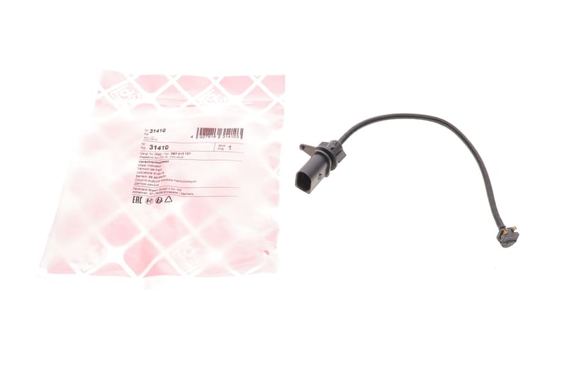 Датчик износа тормозных колодок (передних) VW Passat 00-05 (L=245mm) FEBI BILSTEIN