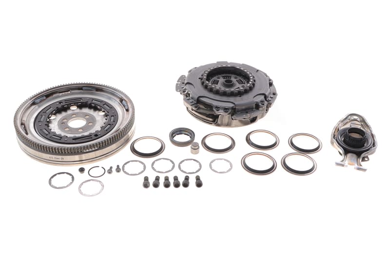 Демпфер + комплект сцепления VW Polo V 1.4 TDI 14- CUSA/CYZB/CUTA, DSG7-0AM/0CW (DQ200) LuK