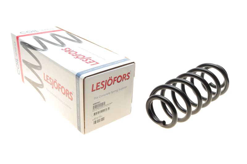 Пружина (задня) Seat Leon 1.2-1.8TSI/1.4-1.6/2.0FSI 06-12 (хетч.)/Peugeot 308 1.4-1.6/1.6HDi 07-14 LESJOFORS