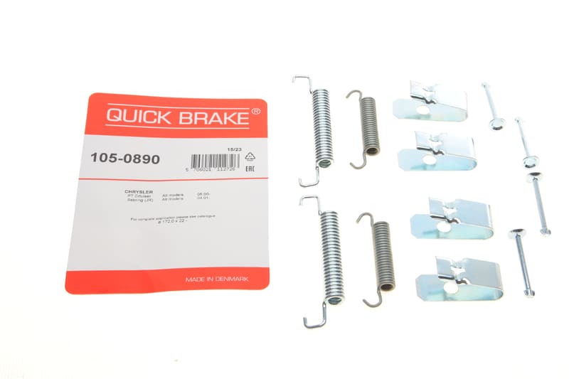 Комплект пружинок колодок ручника Chrysler Neon/Stratus/300M/PT Cruiser 94-10 QUICK BRAKE