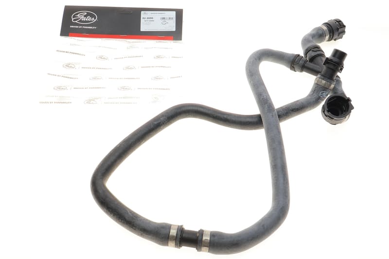 Патрубок радіатора BMW 5 (E60/E61)/6 (E63/E64) 2.5/3.0 04-10 N52/N53 GATES