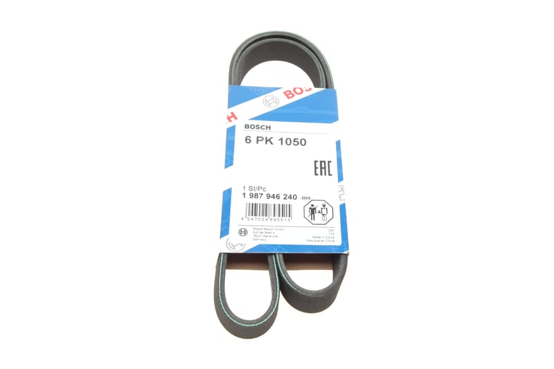 Ремень генератора VW Caddy III/Golf III/Passat/T4 1.9D/TD (TP) (6PK1050) BOSCH