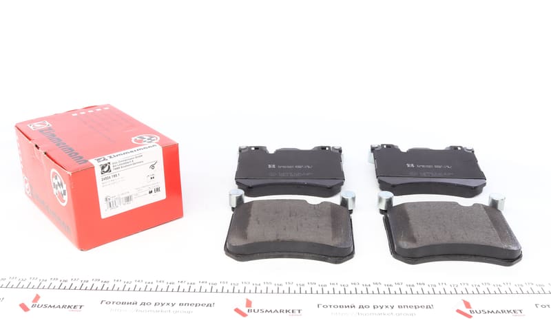 Колодки тормозные (передние) BMW X5 (E70)/X6 (E71/E72) 06- (Brembo) ZIMMERMANN