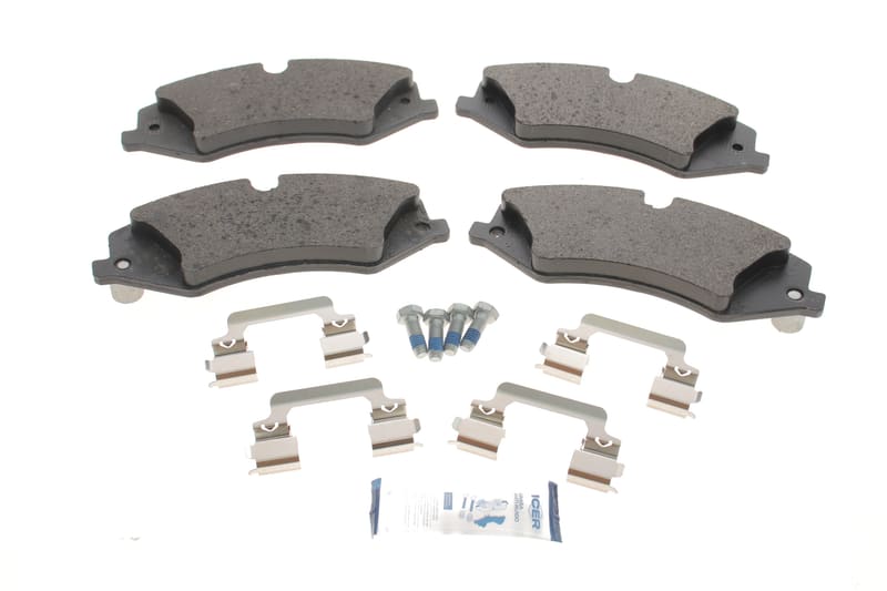Колодки гальмівні (передні) Land Rover Discovery IV/V 09-/Range Rover III/IV/Sport I/II 06- ICER