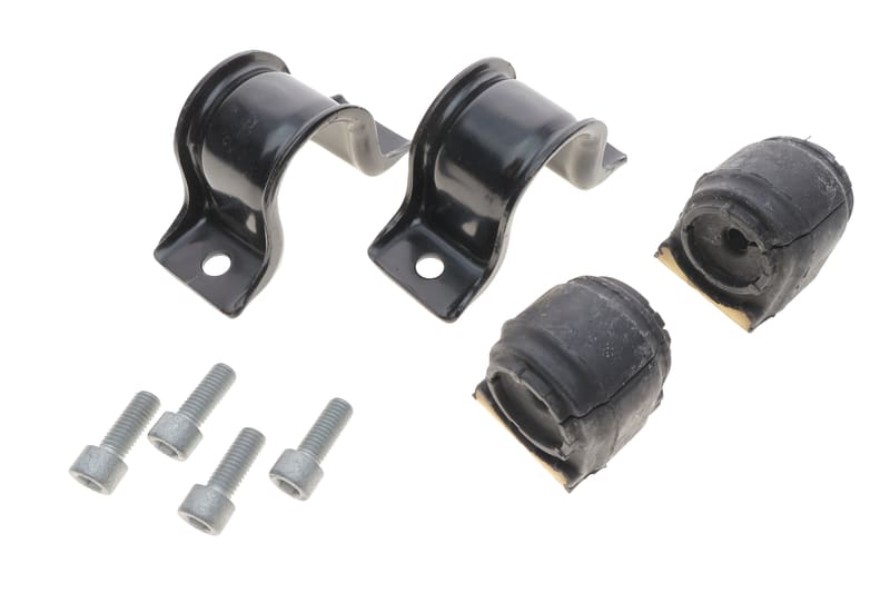 (к-кт) Втулка стабилизатора (переднего) MB Sprinter/VW Crafter 09- (d=10mm) с кронштейном MEYLE