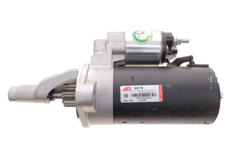 Стартер Audi A4/A6/A8 2.5 TDI 97-06 (2kw) (z=10) AS