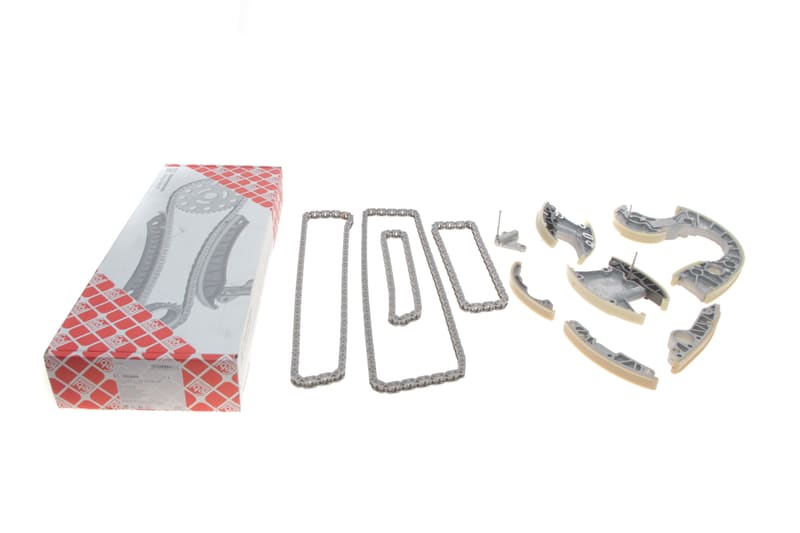 Комплект ланцюга ГРМ Audi A4/A6/A8/Q7/VW Touareg 2.7D/3.0D 03-11 (ланцюг + елементи) (симплекс) FEBI BILSTEIN