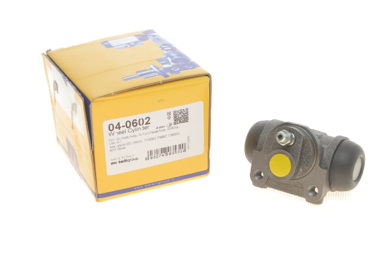 Цилиндр тормозной (задний) Fiat 500/Panda/Ford Ka 93- (d=20.64mm) METELLI
