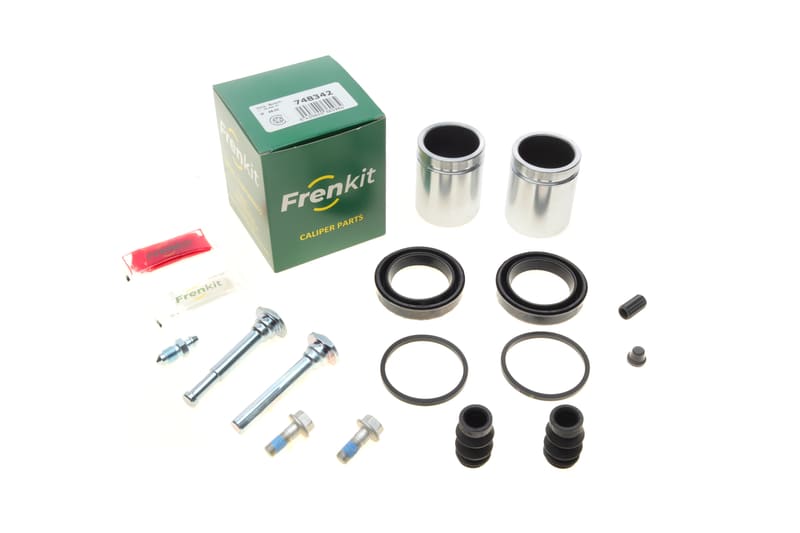 Ремкомплект суппорта (переднего) MB Vito (W639) 03- (d=48mm)(Bosch)(+2 поршня/направляющая) SuperKit FRENKIT