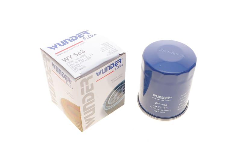 Фильтр масляный Fiat Doblo 1.2/1.4 00-/Opel Combo 1.4 12- WUNDER FILTER