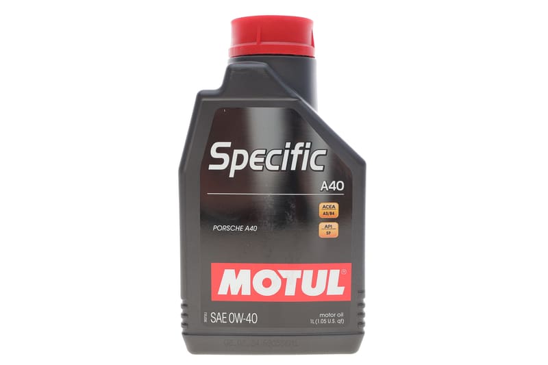 Масло 0W40 Specific A40 (1L) (Porsche A40) (ACEA A3/B3) (API SP) (112074) MOTUL