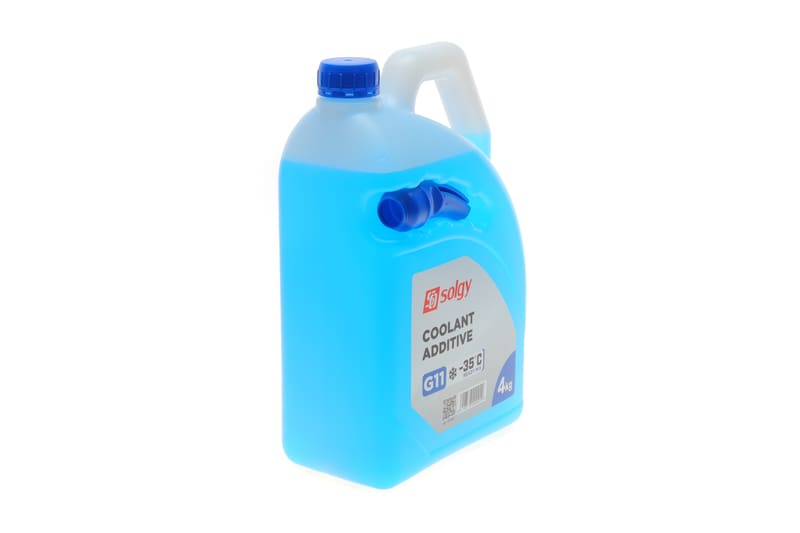 Антифриз (синій) G11 (4kg) (-35°C готовий до застосування) SOLGY