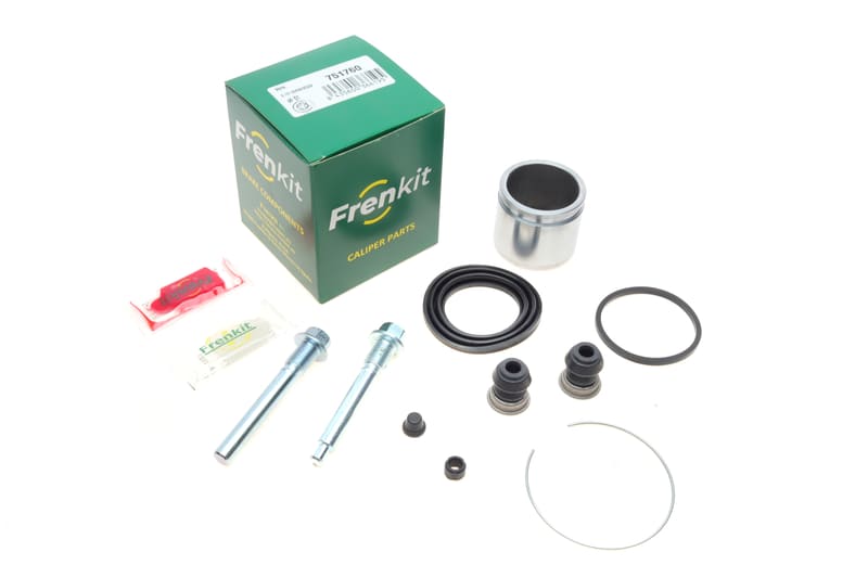 Ремкомплект супорта (переднього) Mitsubishi Colt 04-12 (d=52mm) (+поршень/направляюча) SuperKit FRENKIT
