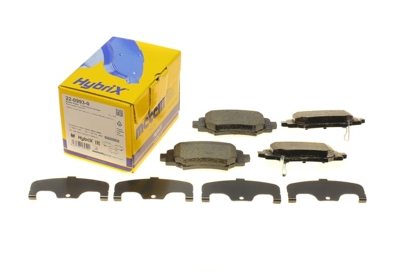 Колодки тормозные (задние) Mazda 3 III 13- METELLI