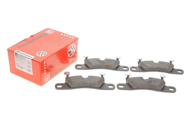 Колодки тормозные (задние) VW Touareg/Porsche Cayenne 10- (187.4x76x17) (Brembo) ZIMMERMANN