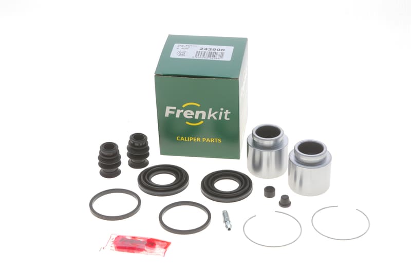 Ремкомплект супорта (переднього) Mitsubishi Pajero 90- (d=43mm) (+2 поршня) (Akebono) FRENKIT