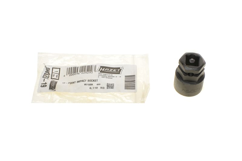 Головка торцевая ударная 1/2" 19 мм 12-граней HAZET