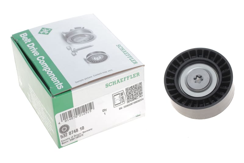 Ролик генератора BMW 2 (F22/F87)/3 (F30/F80) 14- (паразитний) (65x26), B47 D20 INA
