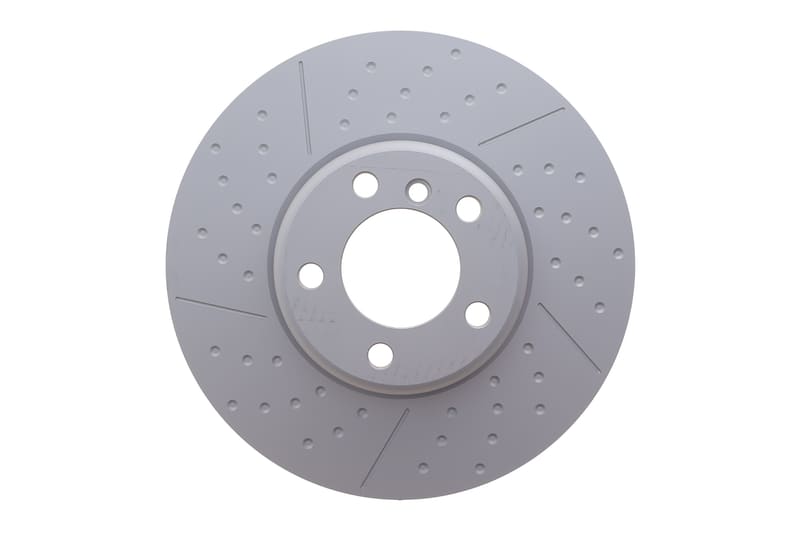 Диск тормозной (передний) BMW 1 (F20/F21)/3 (F30/F80) (340x30) (с покрытием) (с прорезом) ZIMMERMANN