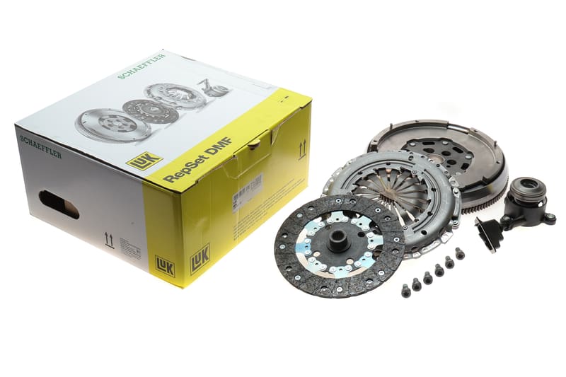 Демпфер + комплект сцепления Peugeot 3008/308/5008 1.6 HDI 07-17, 80kw, (DV6TED4) LuK
