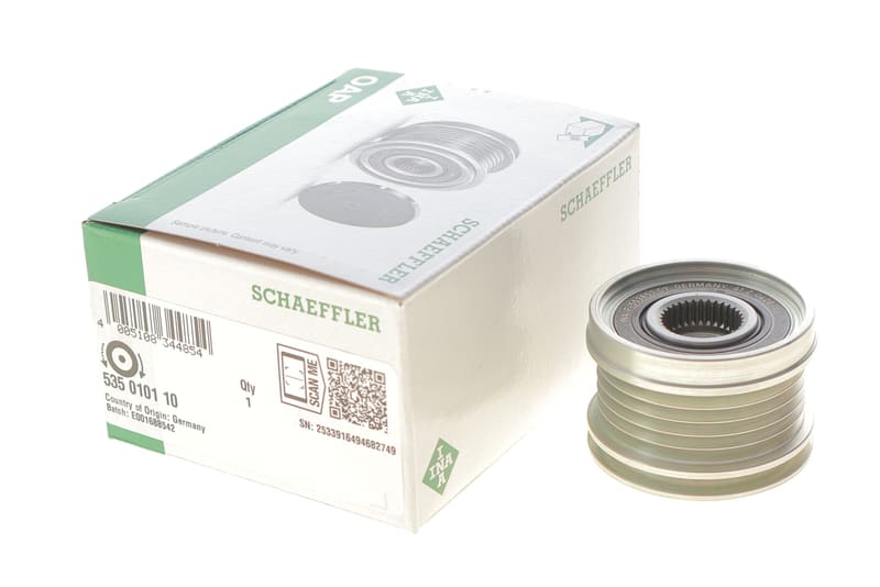 Шків генератора MB W168/W169/W245, 5PK, OM640/OM668 INA