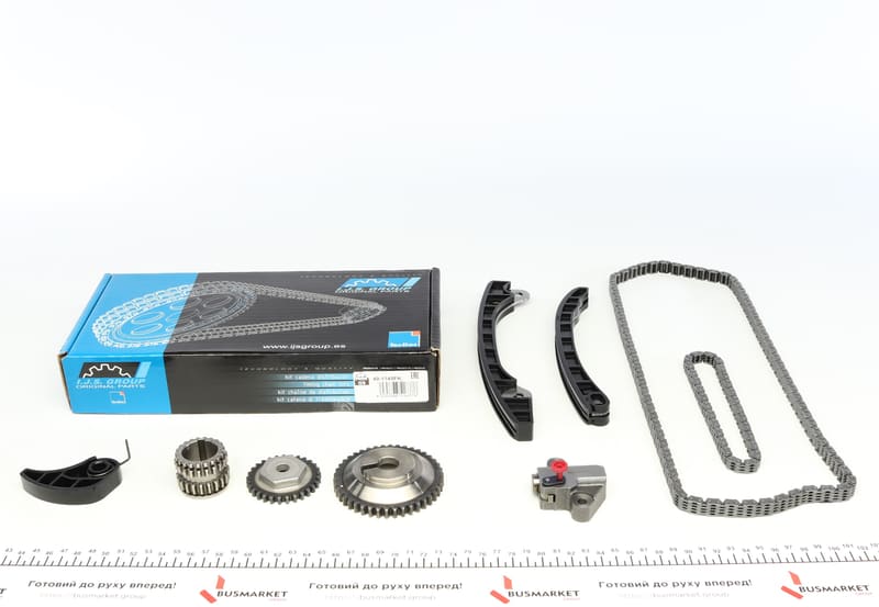 Комплект цепи ГРМ Renault Kangoo/Megane/Captur 0.9/1.2/1.4TCe 13- (полный к-кт) IJS GROUP