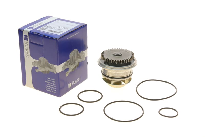 Помпа воды VW LT 28-35/28-46 2.8TDI 116kw 01-06 (B/B) (5 лоп) (прямий зуб) BUGATTI
