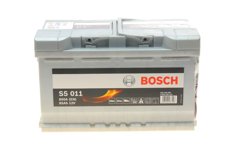 Акумуляторна батарея 85Ah/800A (315x175x190/+R/B13) BOSCH