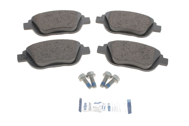 Колодки гальмівні (передні) Citroen С3/DS3 09-/C4 Cactus/Peugeot 2008 13- ICER