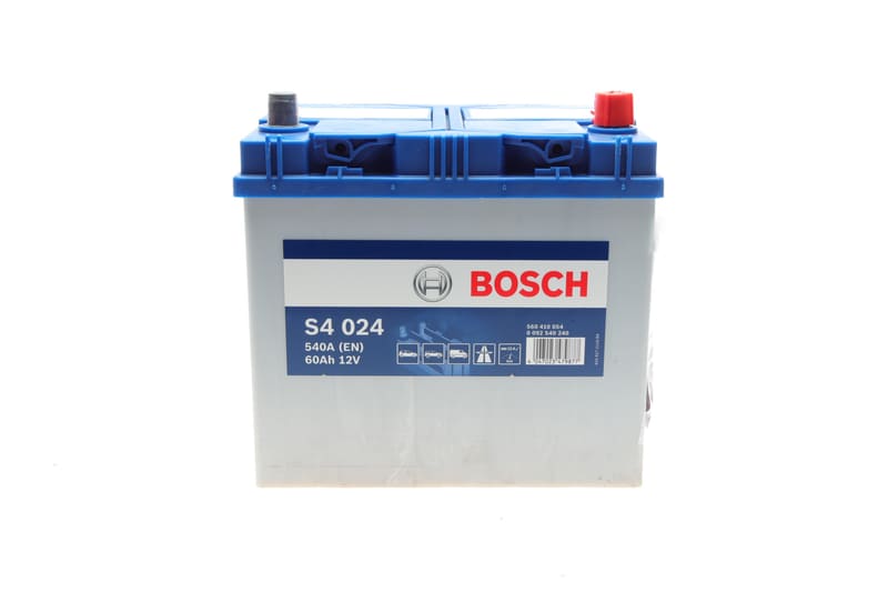 Аккумуляторная батарея 60Ah/540A (232x173x225/+R) S4 Азия BOSCH