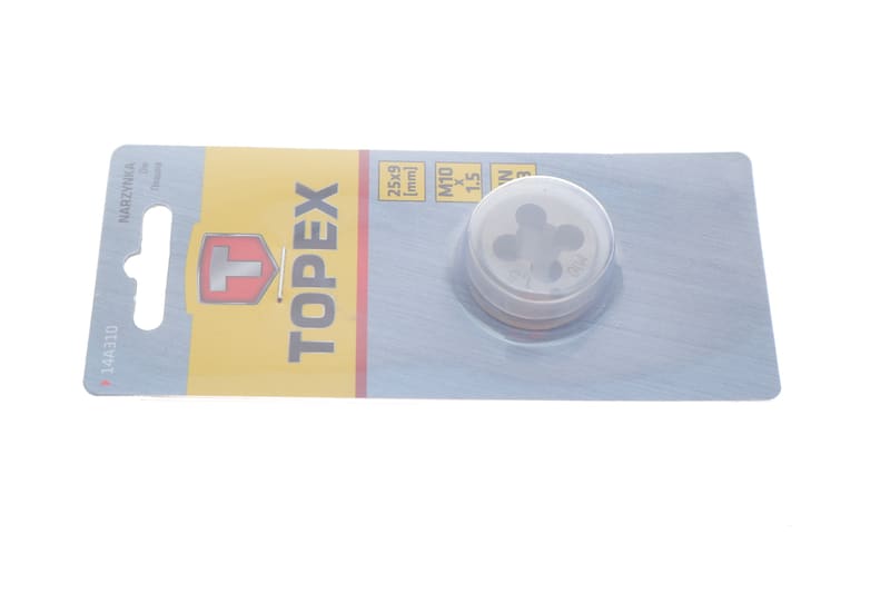 Инструмент для нарезки резьбы (плашка) M10x1.5 TOPEX