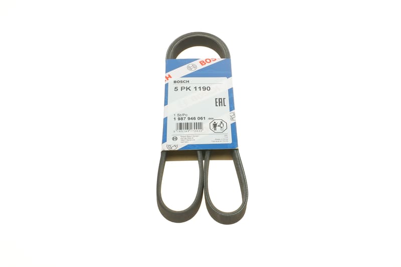 Ремінь генератора Toyota Corolla 2.0D 99-03/BMW 8 (E31) 4.5-5.0 90-99 (5PK1190) BOSCH