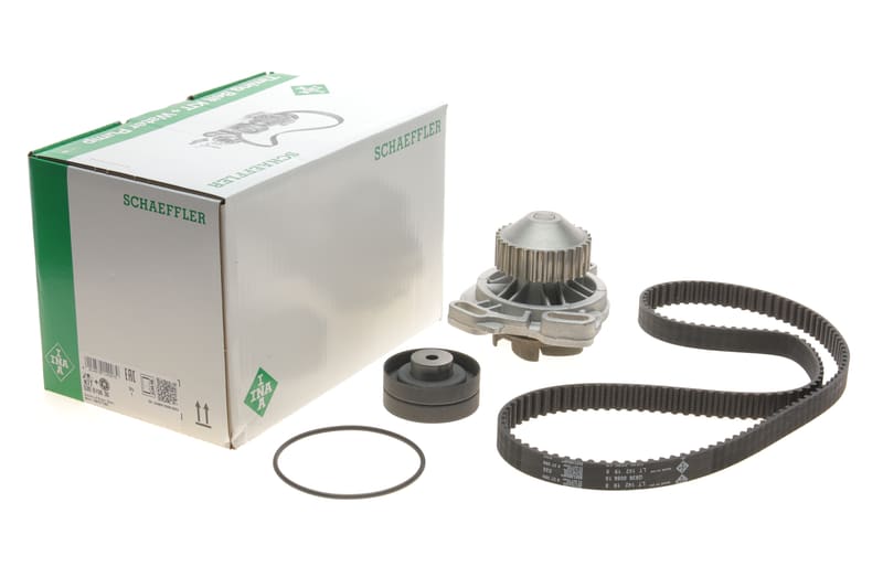 Комплект ГРМ + помпа Audi 100/200/80/90 2.0-2.3 -96 INA